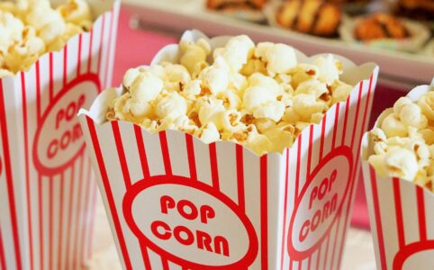 food snack popcorn movie theater